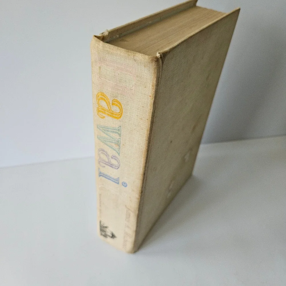 Hawaii by James Michener 1959 First Printing Random House HC Book Vintage